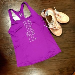 Old Navy "Run the World" tank